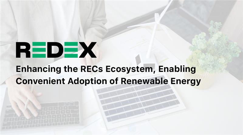 REDEX: Enhancing the RECs ecosystem for convenient renewable energy adoption and sustainability.